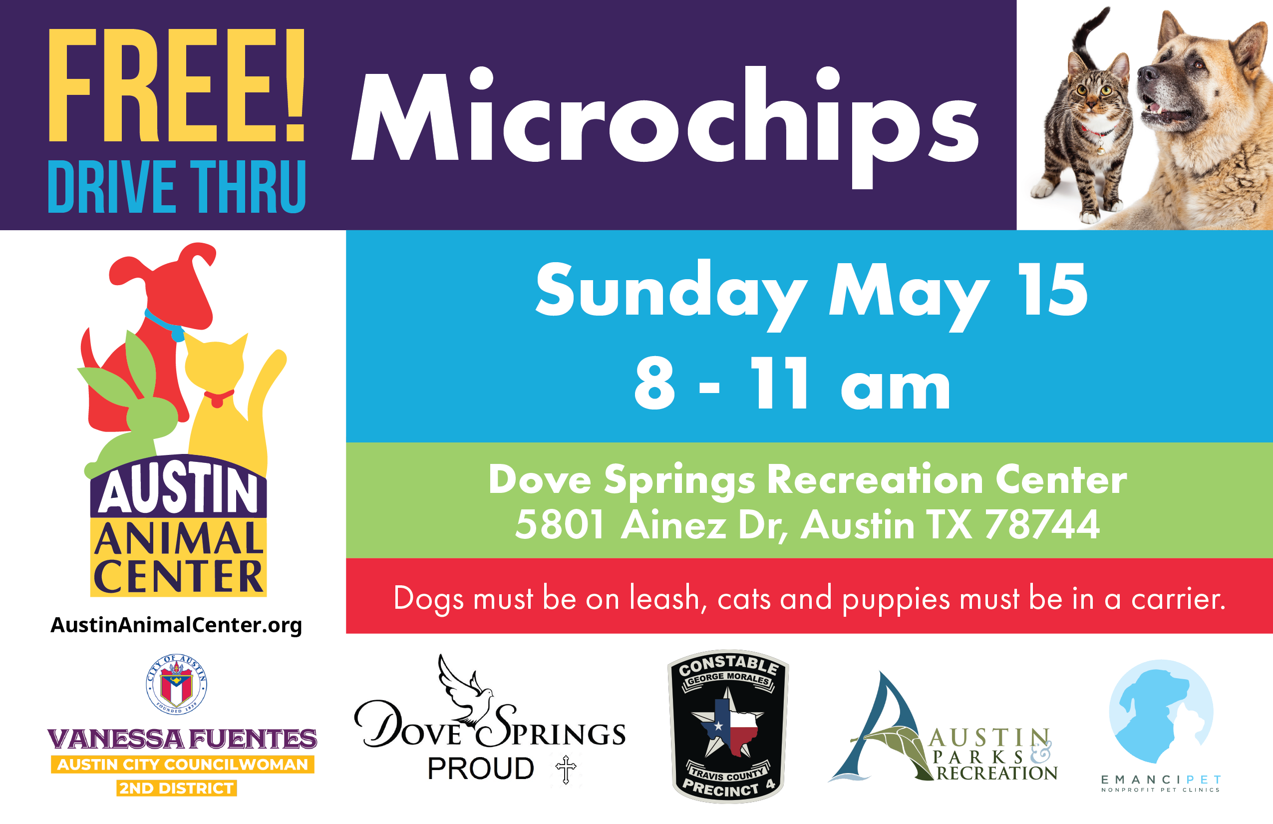 Microchip Clinic Flyer