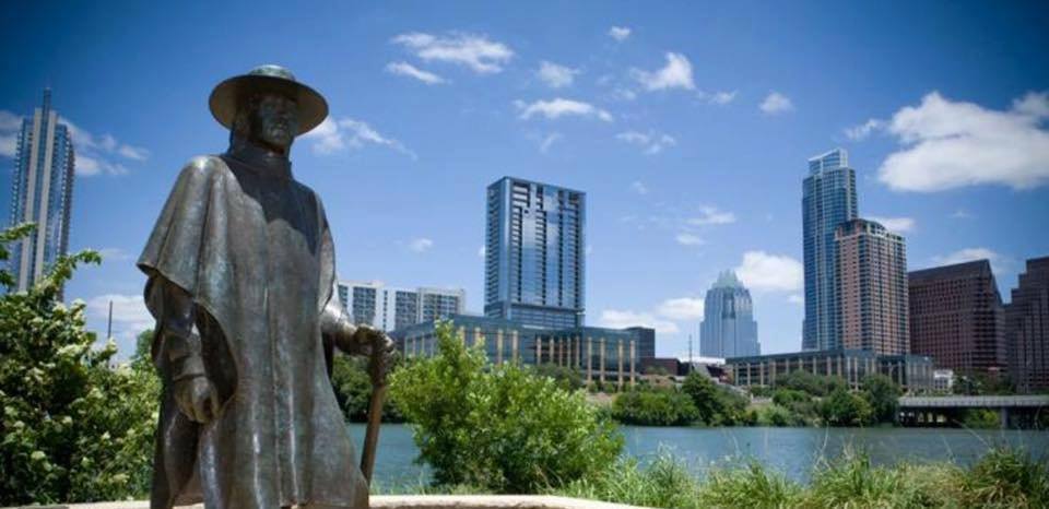 Austin Skyline from Auditorium Shores