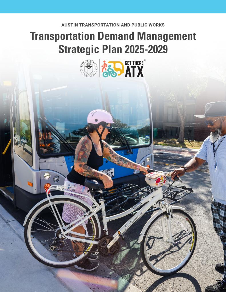 TDM Strategic Plan Document Cover