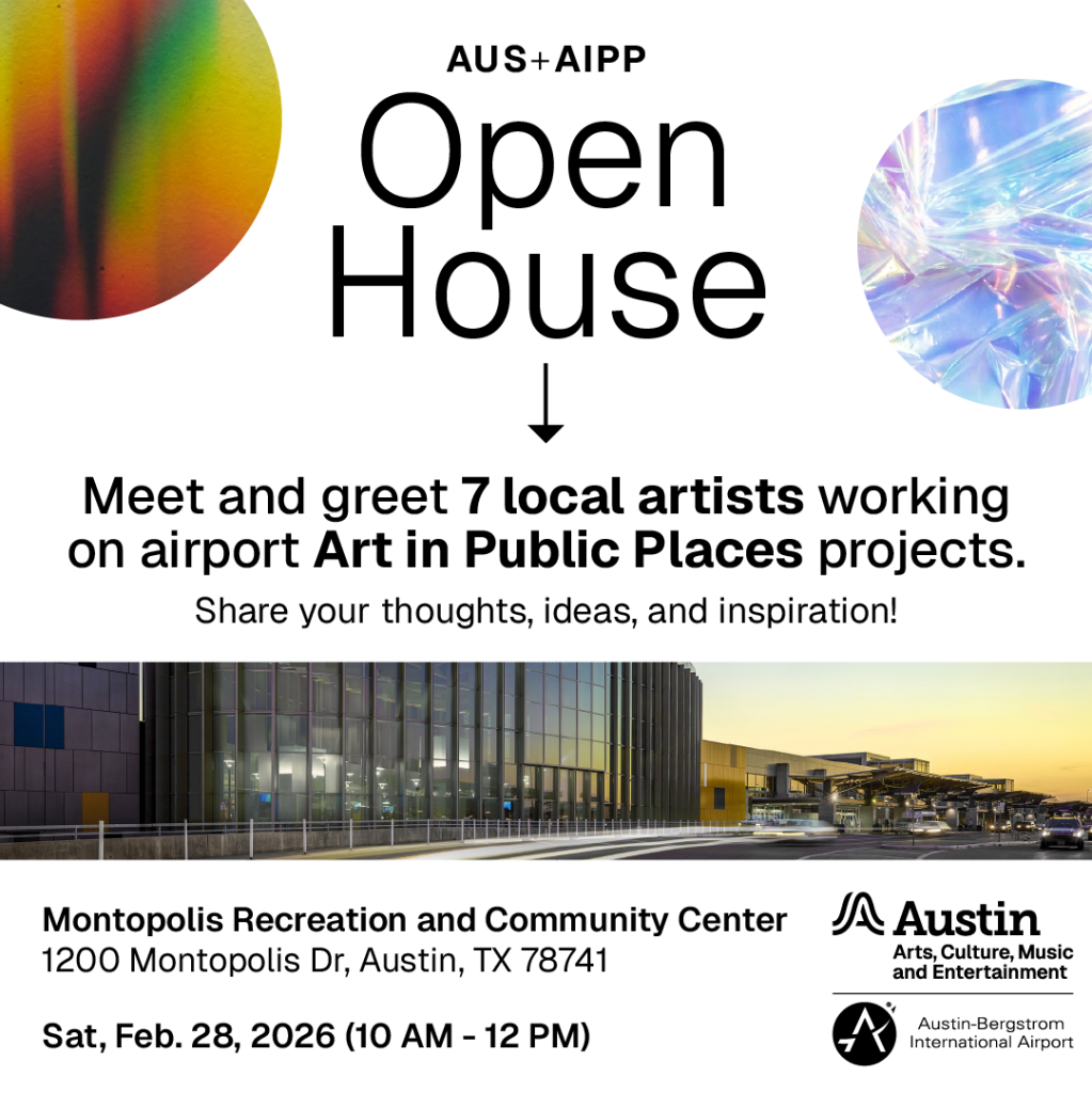 Art in Public Places Open House graphic