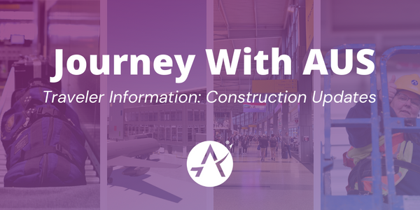 Graphic reads: Journey with aus - Traveler information: Construction updates