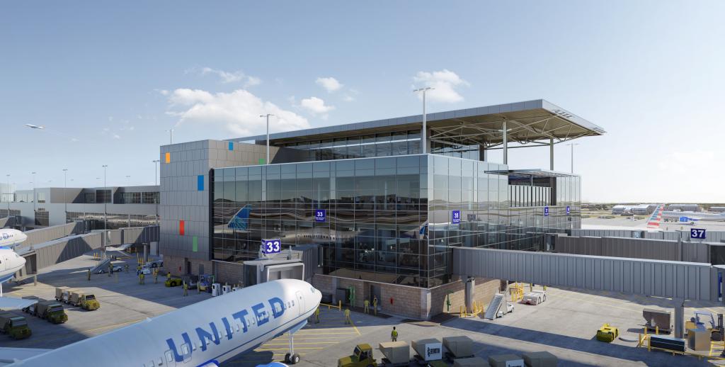 Rendering of the west expansion project