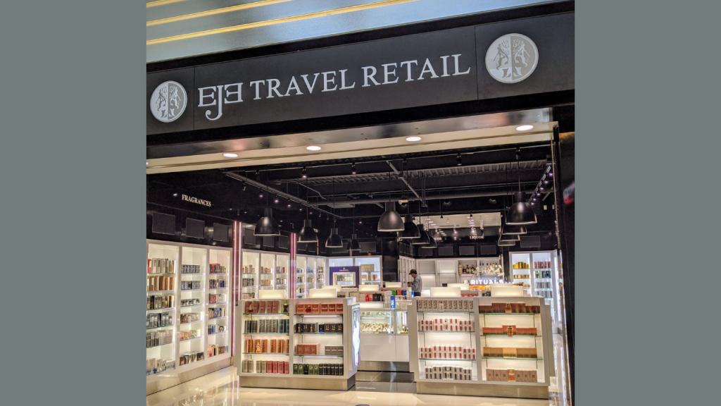 EJE Travel Retail Storefront