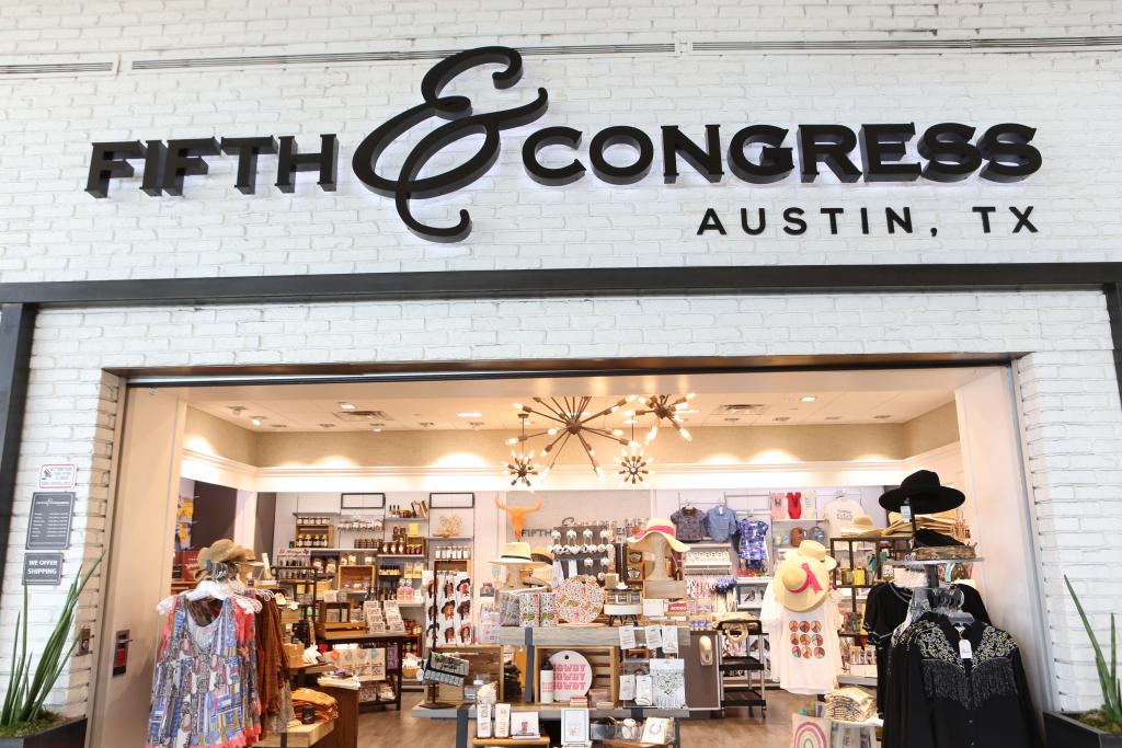 Fifth and Congress storefront