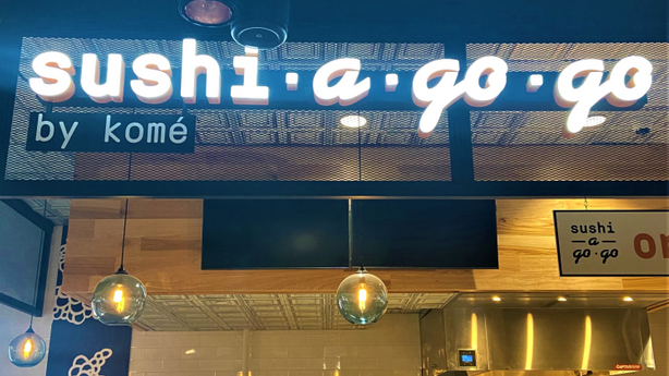 Kome Sushi a Go Go Storefront