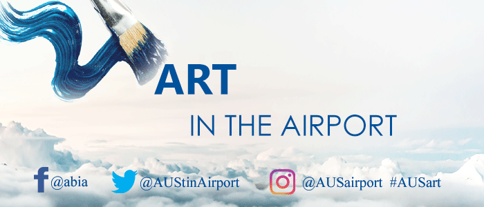 Main graphic art in the airport