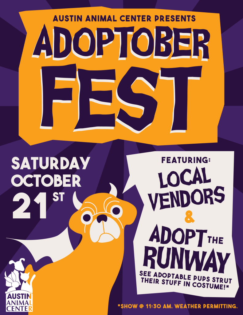Adoptober Fest Flyer