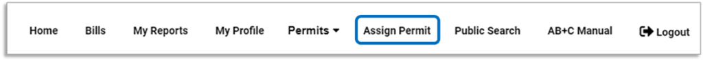Assign Permit