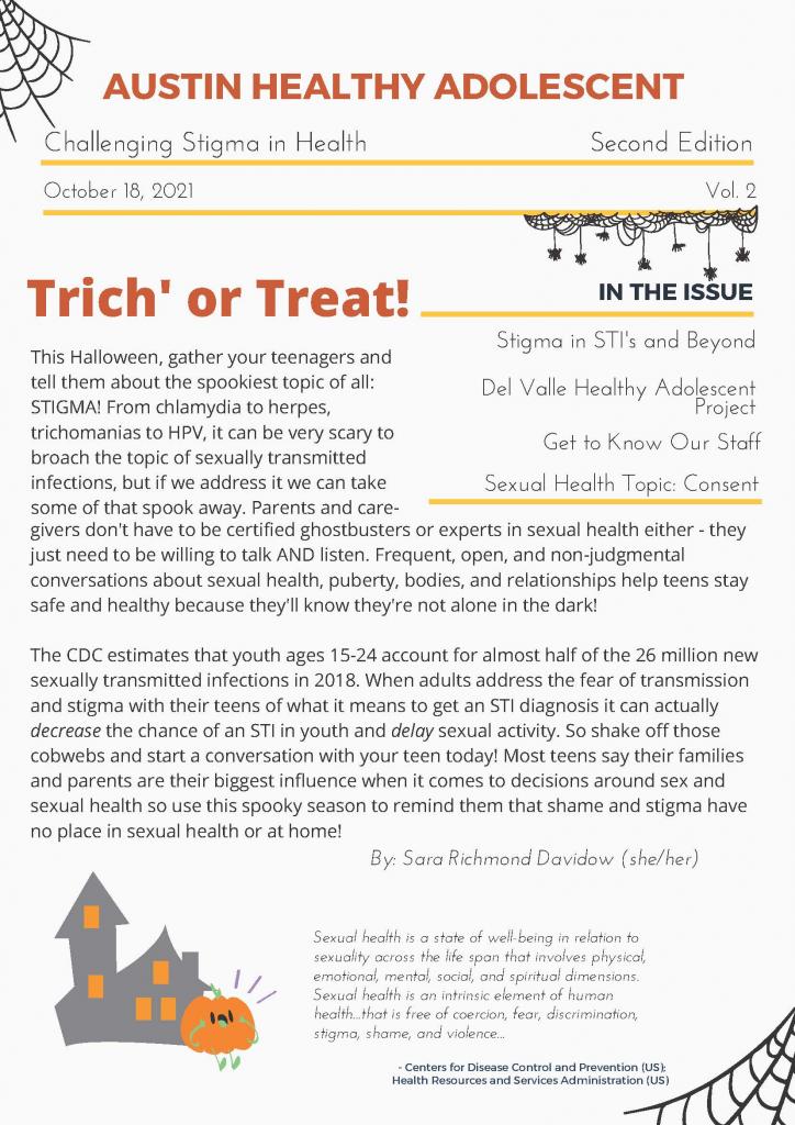 Volume 2 Newsletter (DVHAP) 