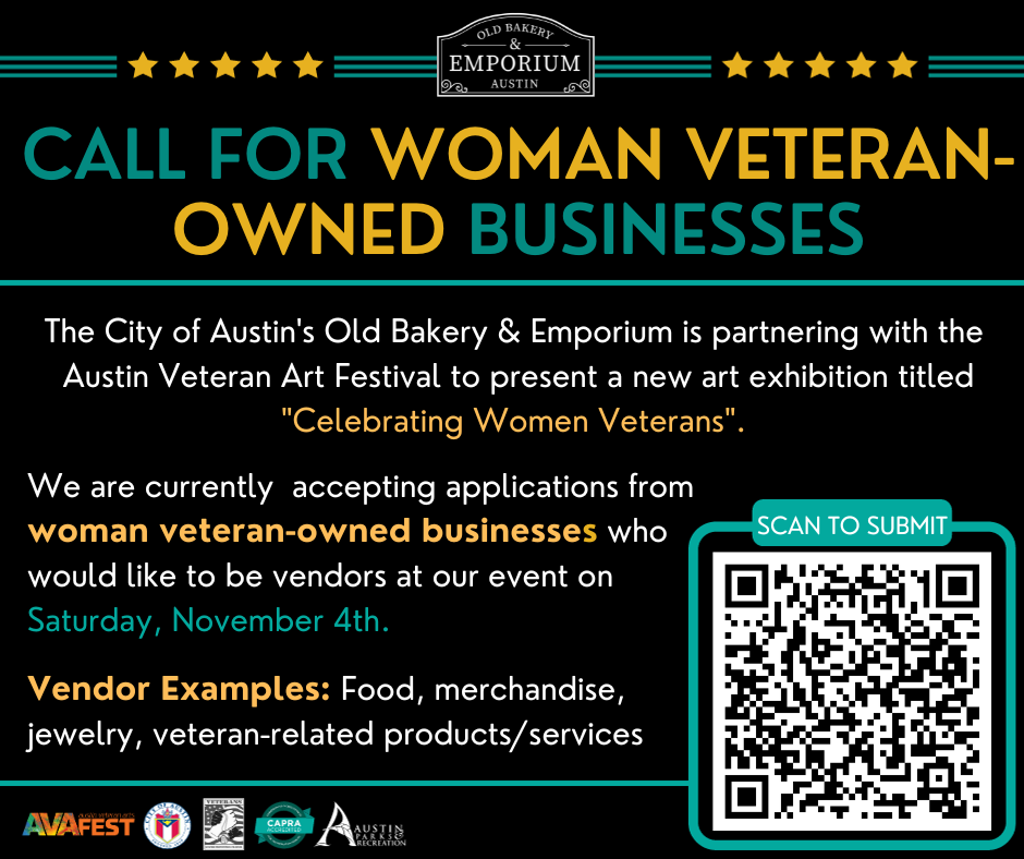 Call for Women Veteran Business Owners