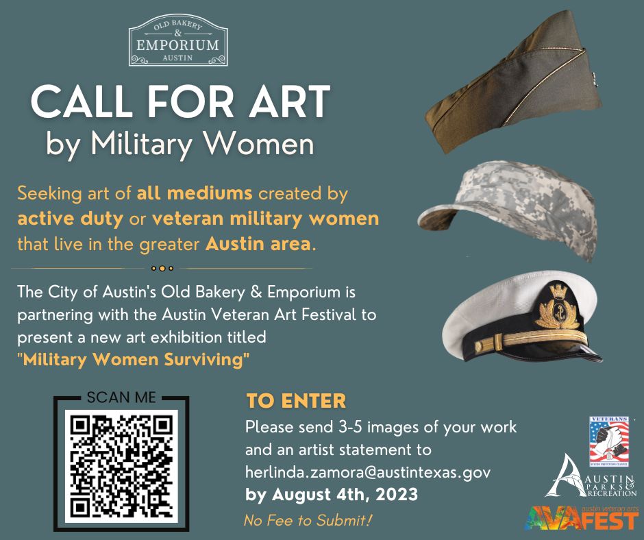 AVAFest 2023 Call for Art by Military Women