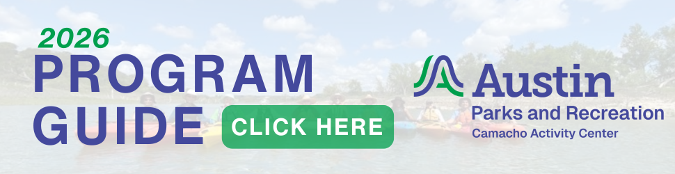 2026 program guide banner with camacho logo