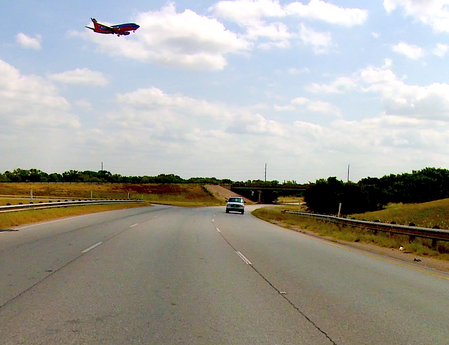Plane flying into Austin-Bergstrom International Airport