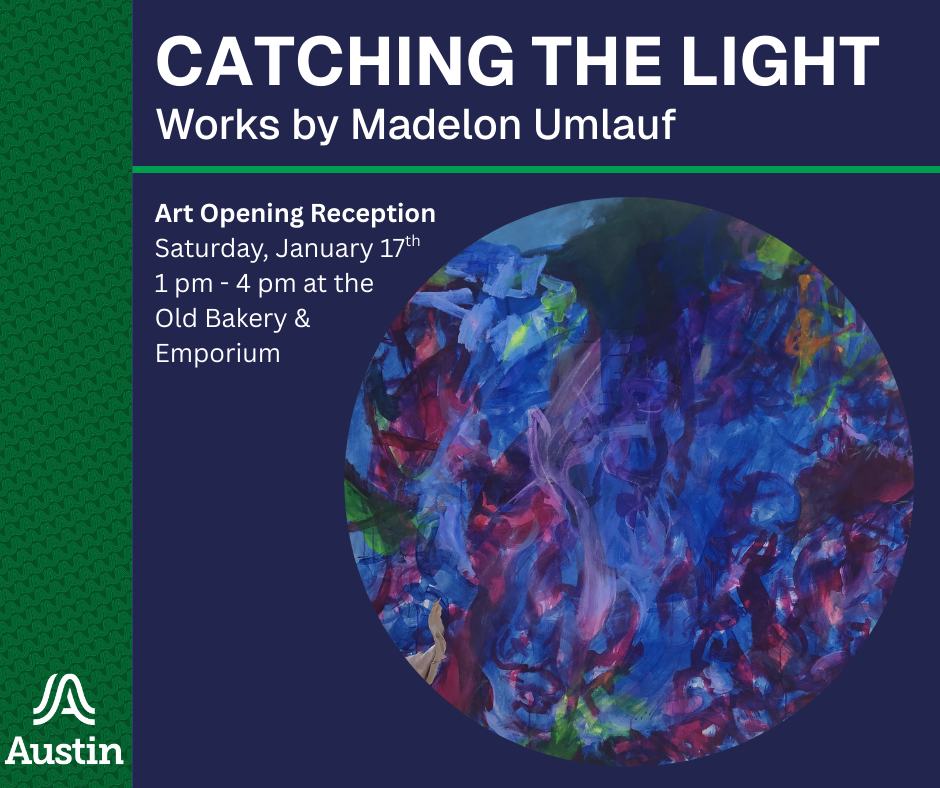 image with blue and purple circle painting