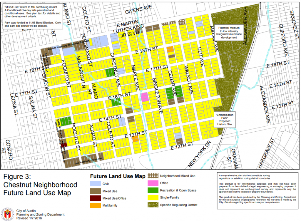 map of Chestnut neighborhood