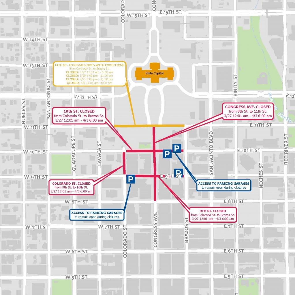 CMATA Country Music Awards Street Closures