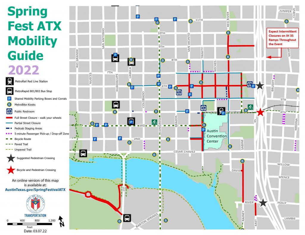 Spring Fest ATX Mobility Guide