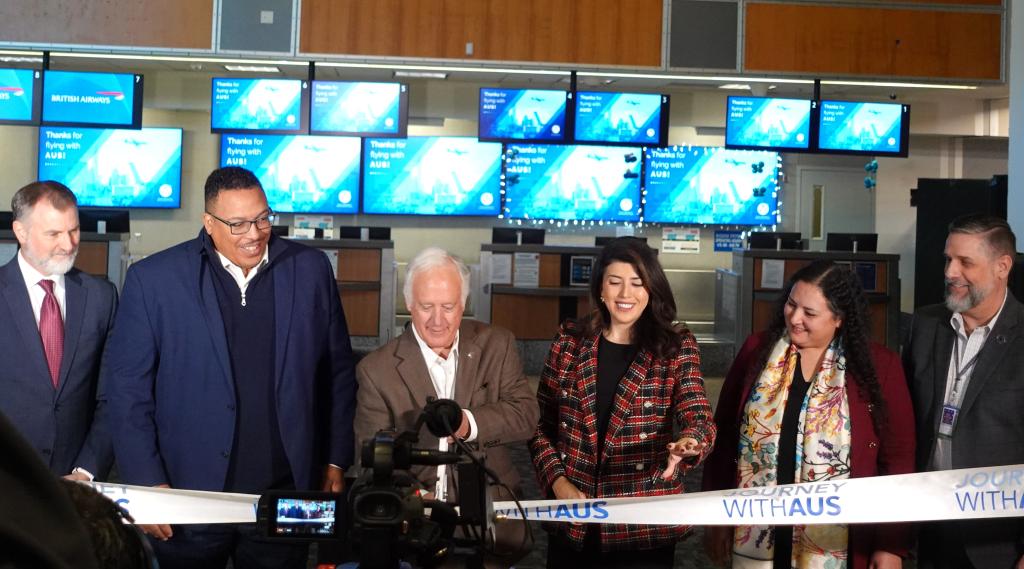 Outbound Baggage Handling System Ribbon-Cutting