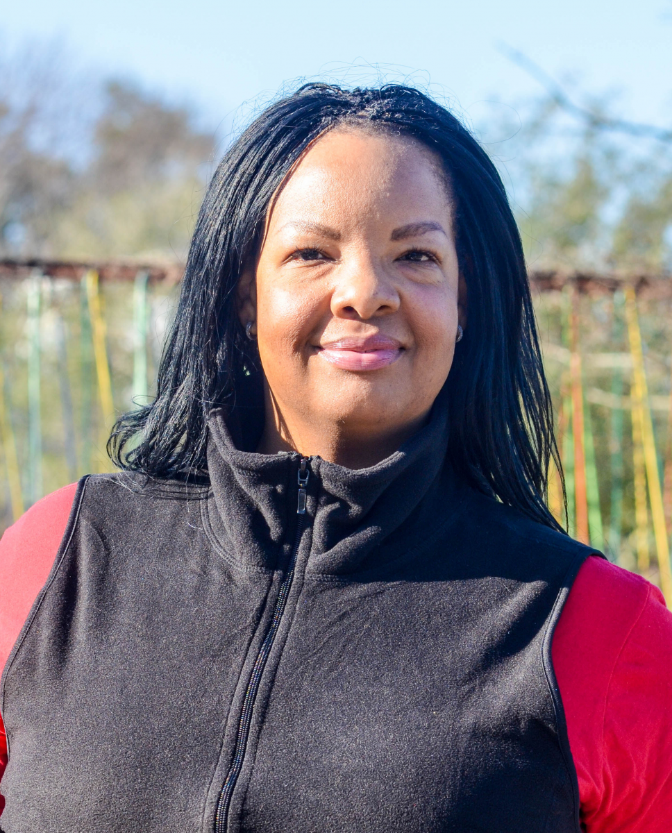 A headshot of Sharon Mays.