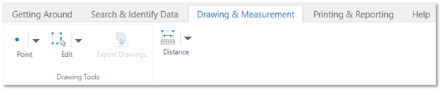 Drawing and Measurement Tab