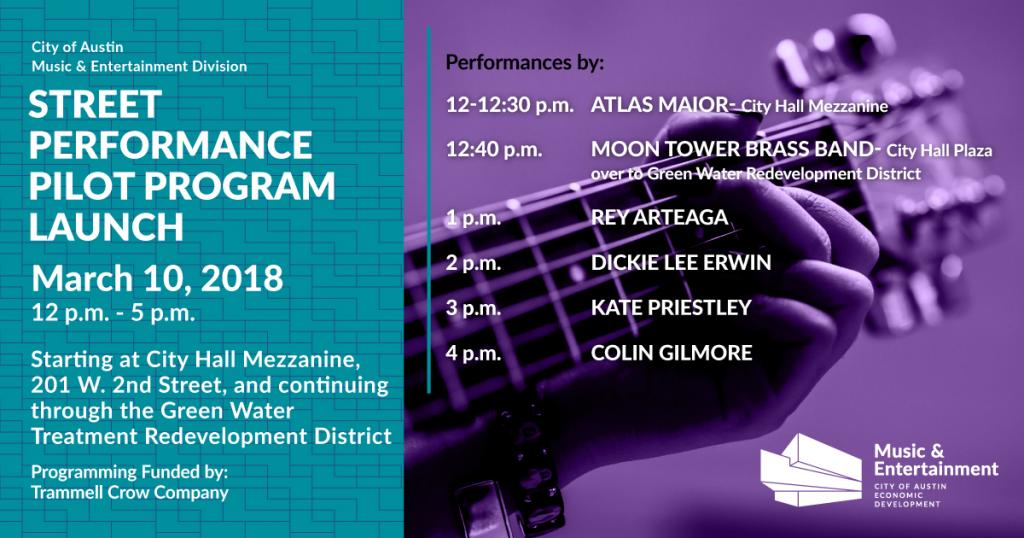 Street Performance Program 2018