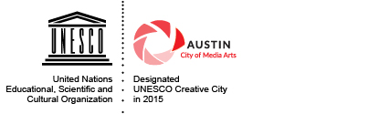 UNESCO - Austin City of Media Arts logo