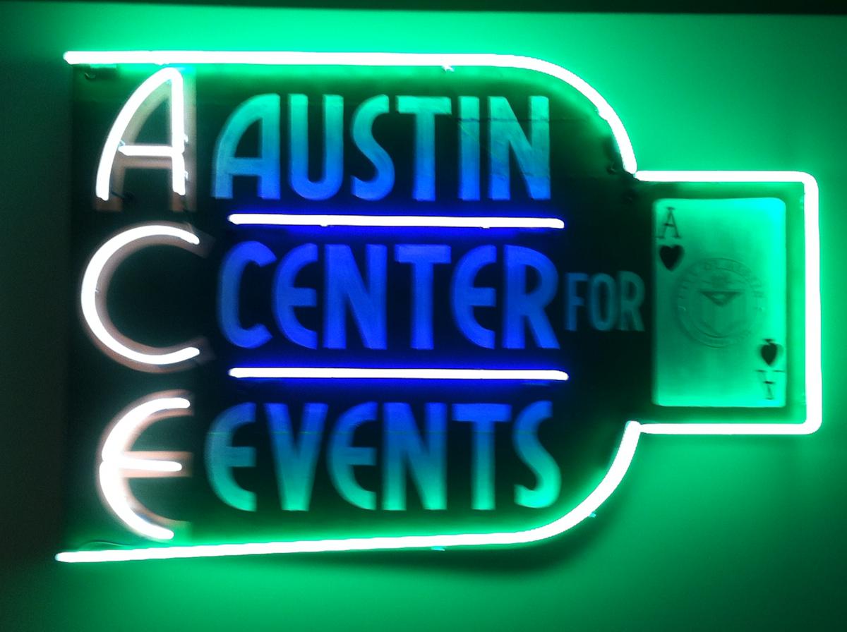 Austin Center for Events Sign