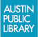 Austin Public Library logo [light blue box with 'Austin Public Library' in white all caps lettering]