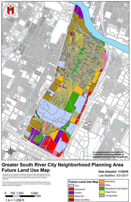 map of GSRC neighborhood