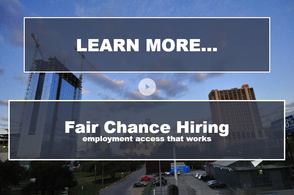 Watch the Fair Chance Hiring video