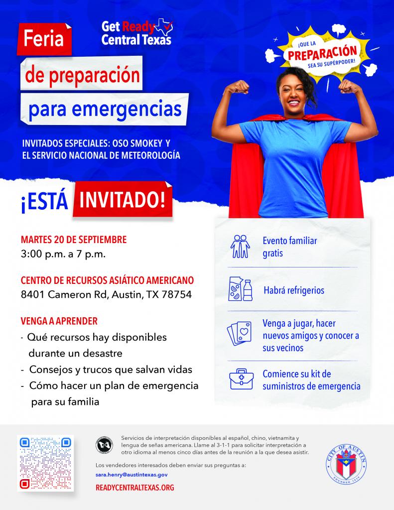 Preparedness Fair Flyer Spanish