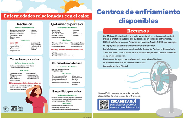 Heat Safety Flyer - Spanish Version