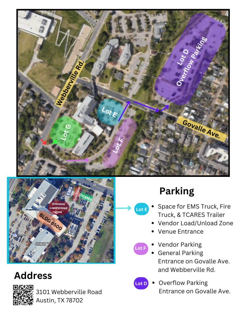 2025 Parking Map