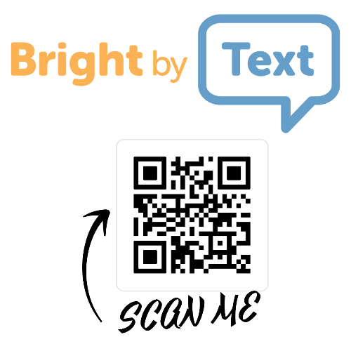 Bright by Text QR Code