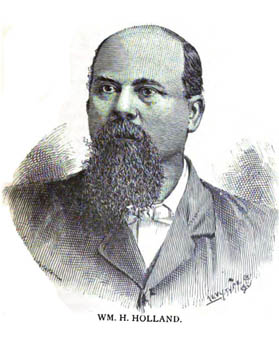 "Drawing of William H. Holland"