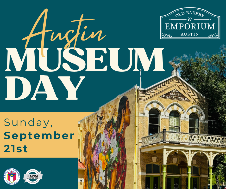 austin museum day sunday september 21st photo of a museum with a large mural on the side