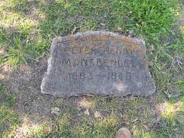 "Mansbendel's headstone"