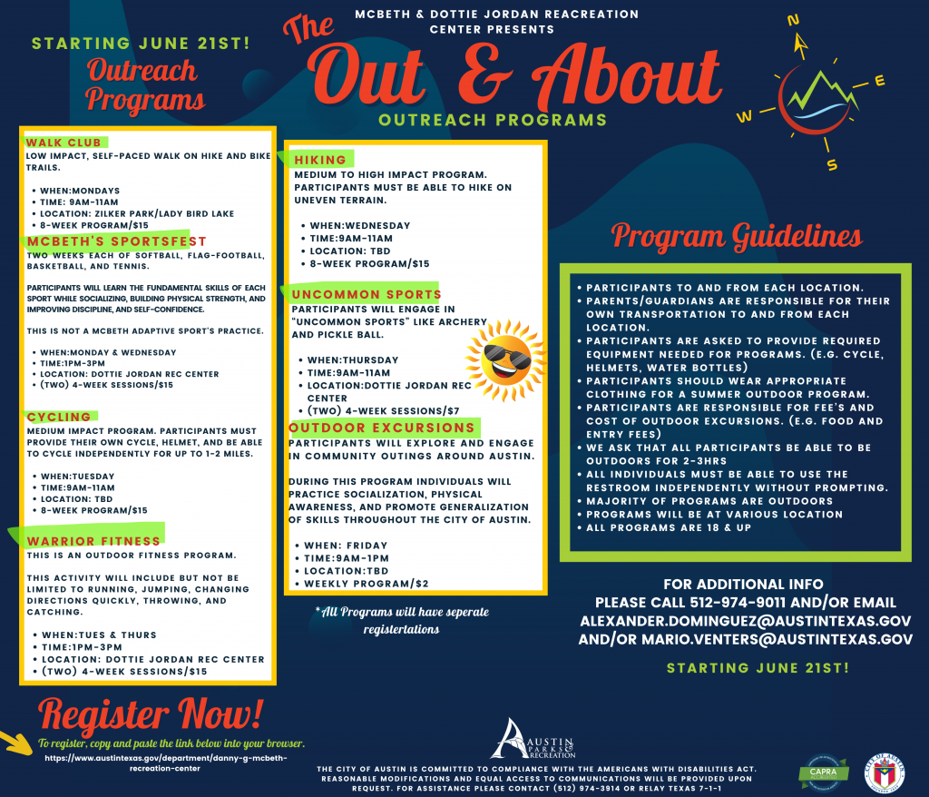 The Out and About Outreach Program