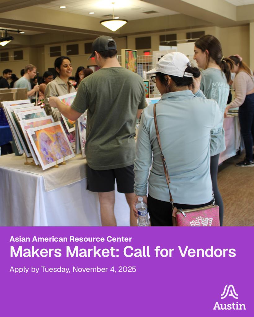 Markers Market: Call for Vendors Apply by Tuesday, November 4, 2025