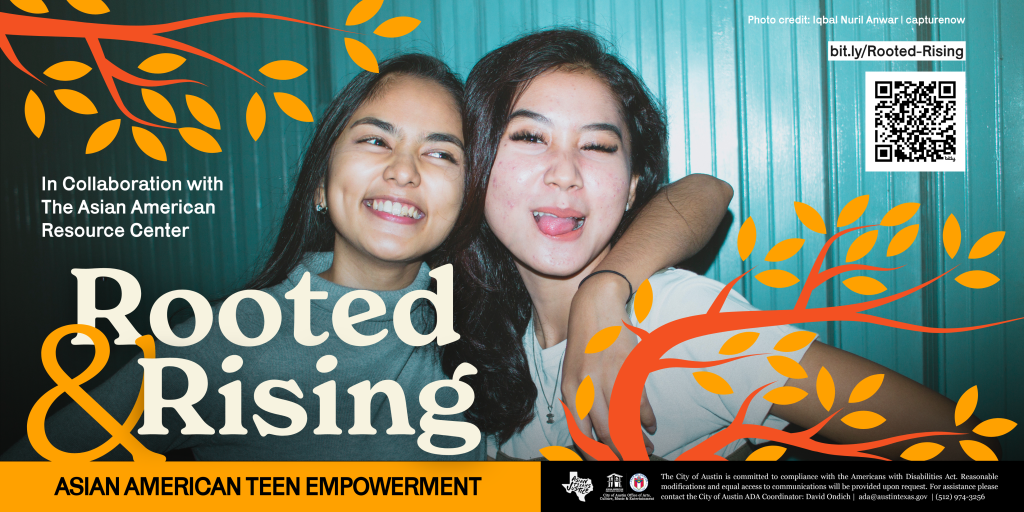 Rooted & Rising Asian American Teen Empowerment banner