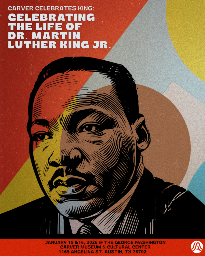 multicolor graphic of Dr. Martin Luther King Jr.