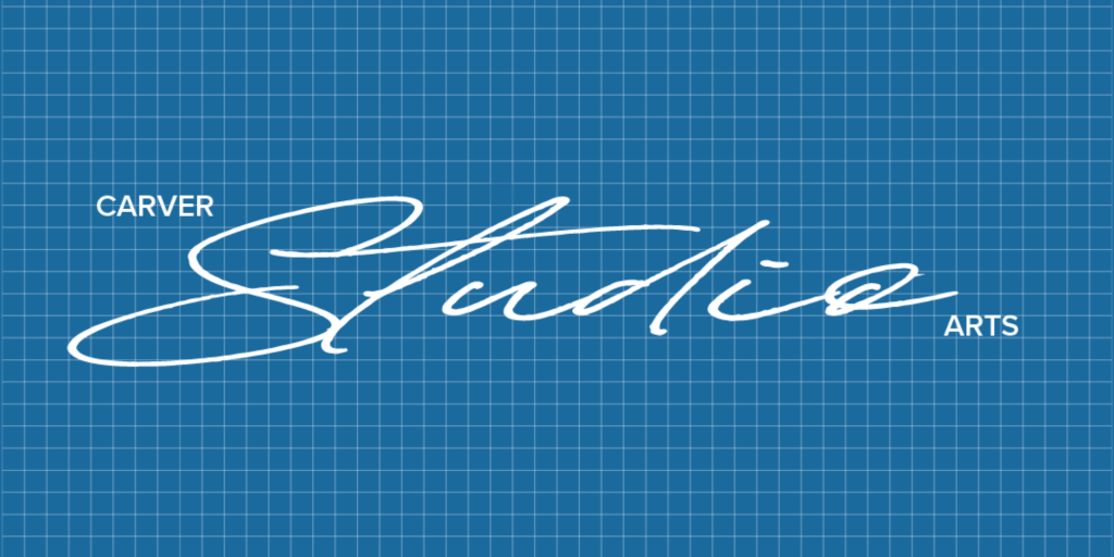 blue graph studio arts logo