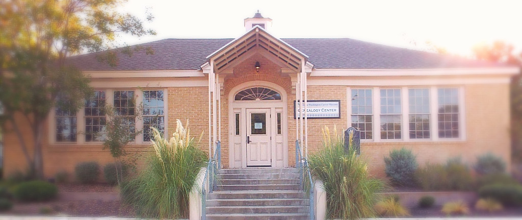 front of the genealogy center