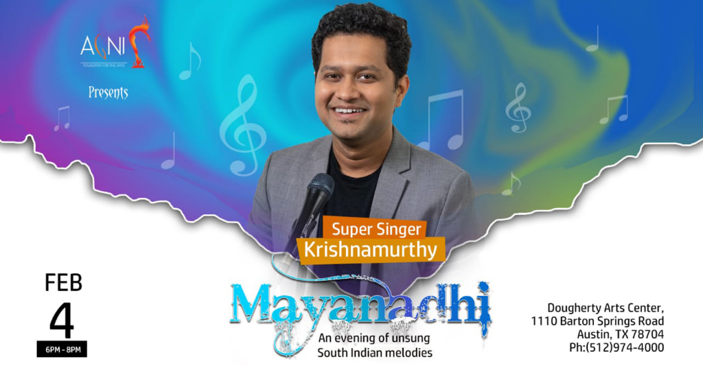 Mayanadhi an evening of unsung South Indian Melodies
