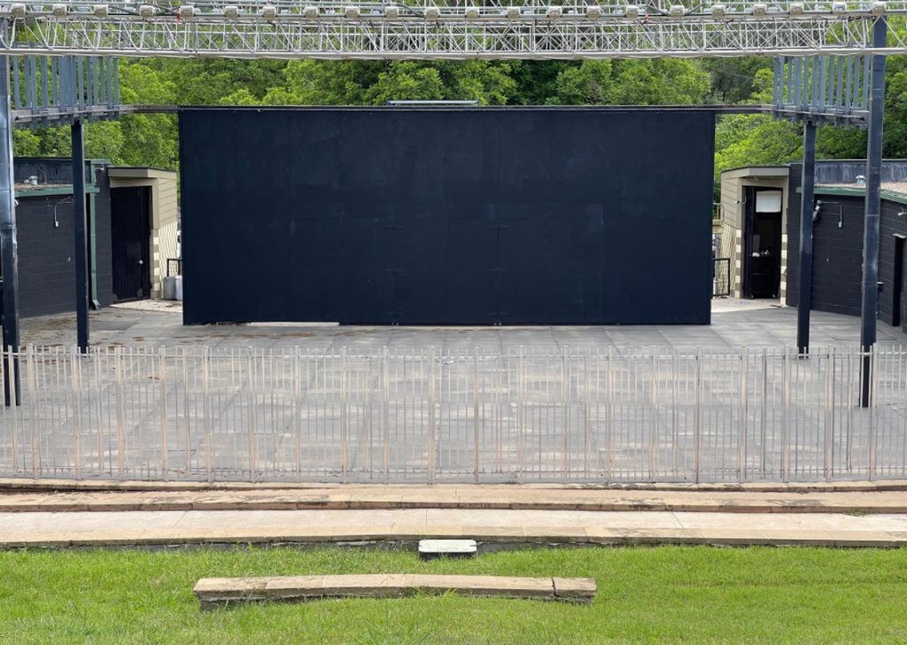 A large outdoor theater 