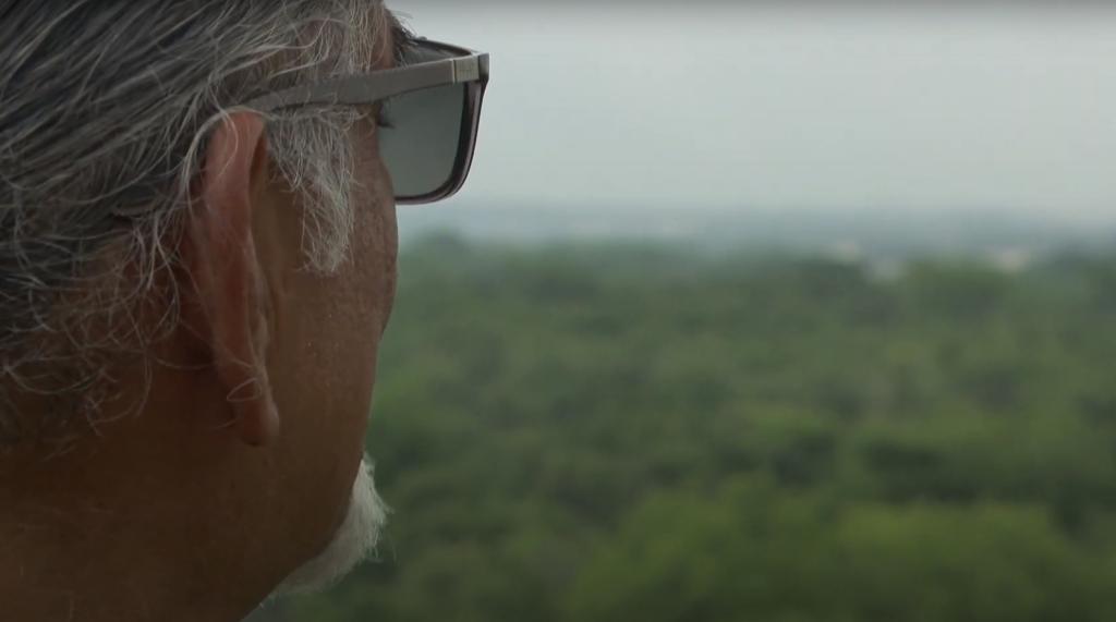 Pete Rivera stares into the distance at Red Bluff