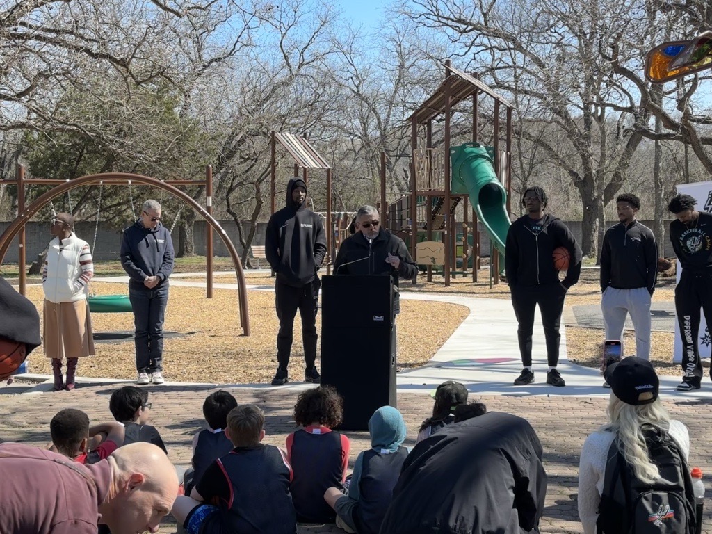 Davis White Playground Replacement Ribbon Cutting