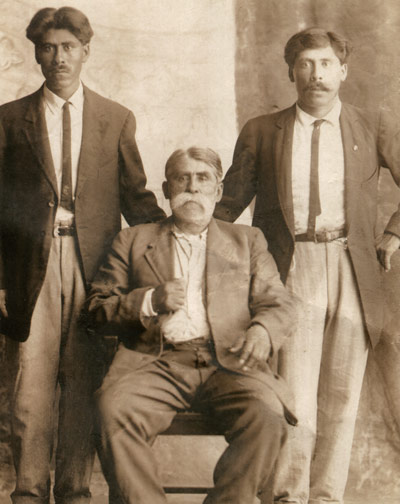 Ernesto Saldana; Mucio Saldana & Juan Z. Saldana