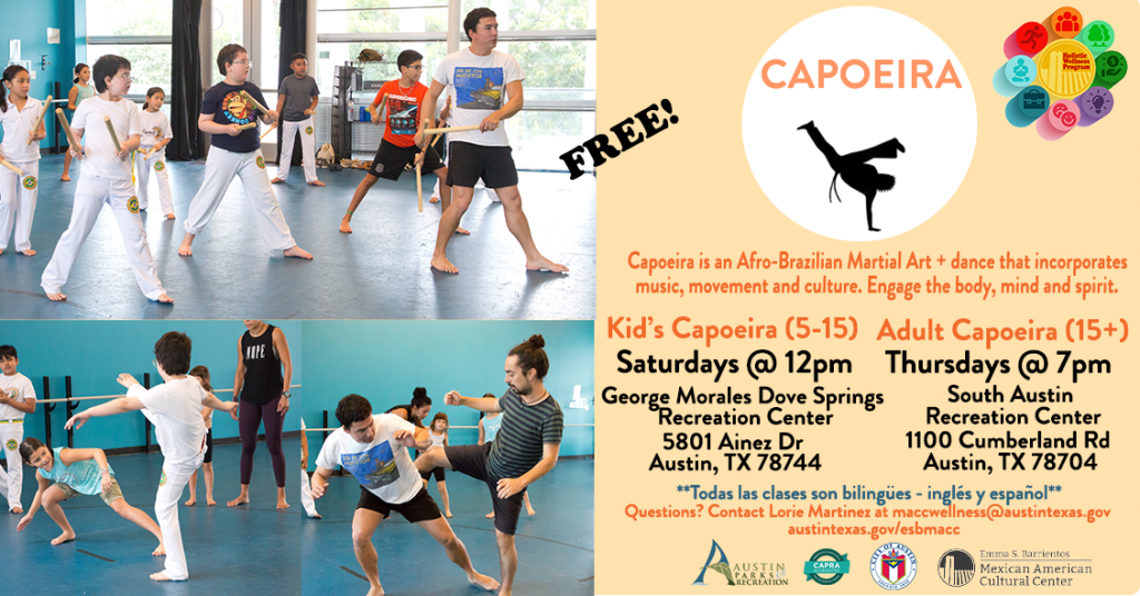 Flyer for Capoeira