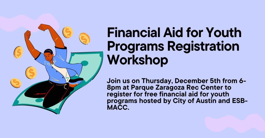 Financial Aid for Youth Programs